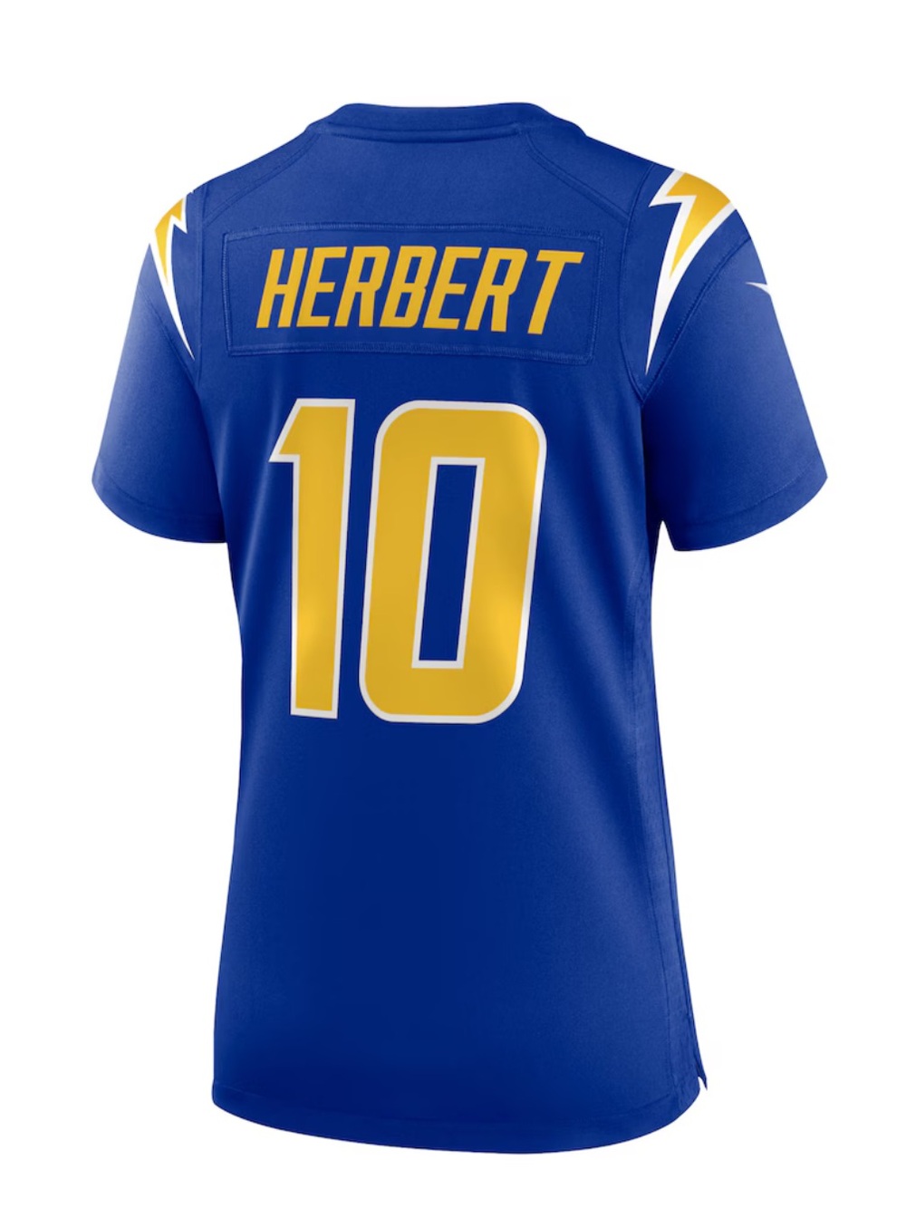 Women's Los Angeles Chargers Justin Herbert Nike Royal Game Jersey size M